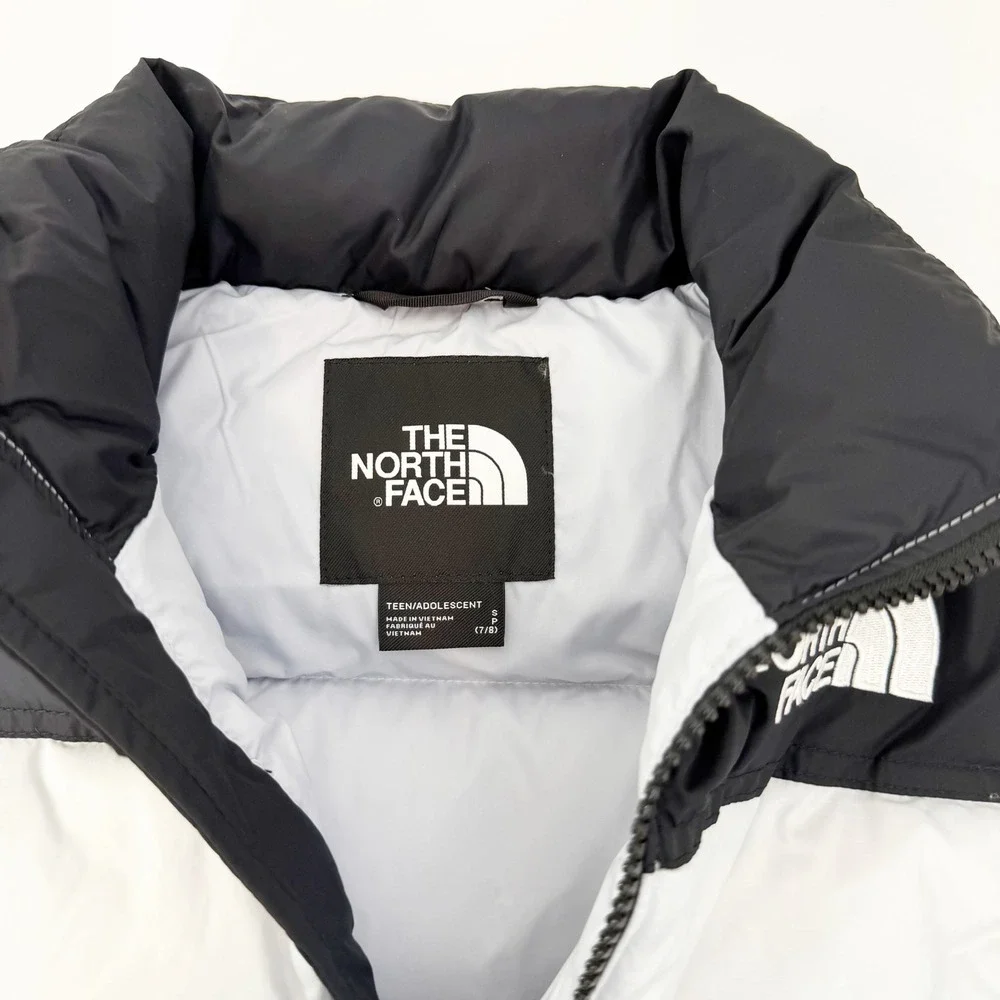 The North Face Puffer Jacket Kids Small 7/8 Periwinkle 1996 Retro Nuptse Unisex